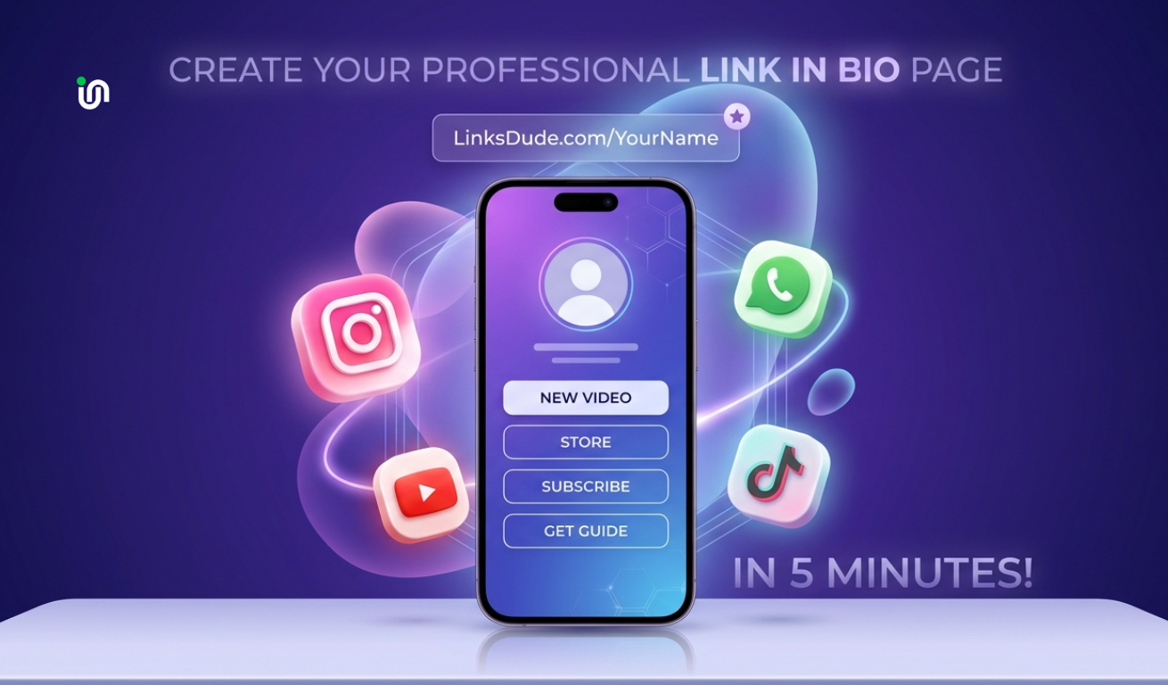 How to Create a Professional Link in Bio Page